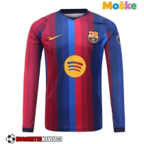 Moške Nogometnih dresov Barcelona Domači 2026-27 Dolgi rokavi